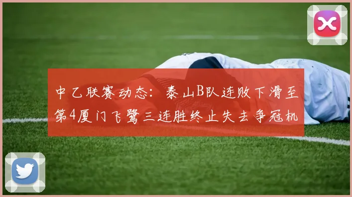 中乙联赛动态：泰山B队连败下滑至第4厦门飞鹭三连胜终止失去争冠机会